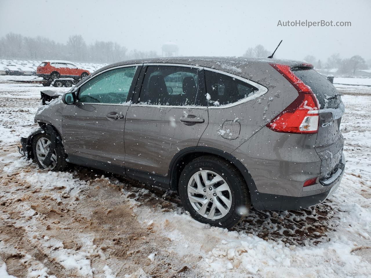 2015 Honda Cr-v Ex Gray vin: 5J6RM4H52FL032131