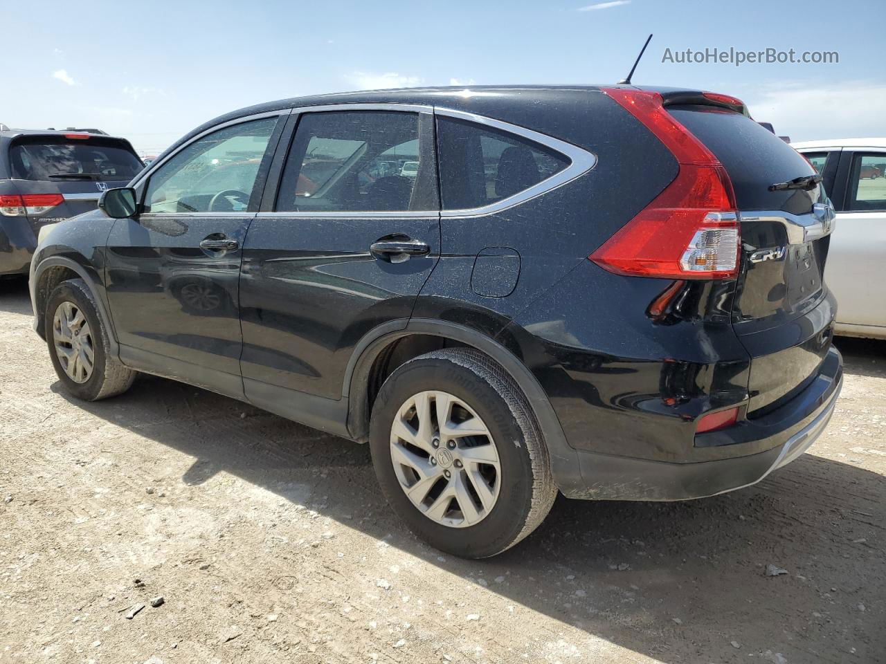 2015 Honda Cr-v Ex Черный vin: 5J6RM4H52FL047437