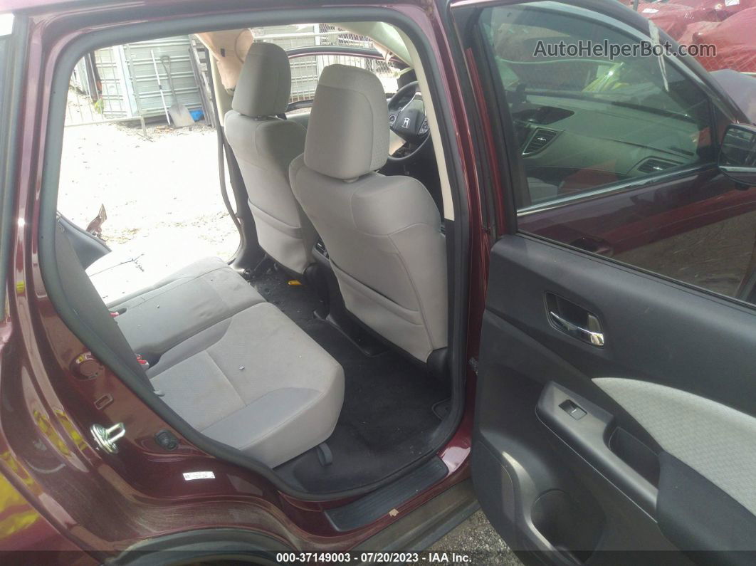 2015 Honda Cr-v Ex Бордовый vin: 5J6RM4H52FL061225