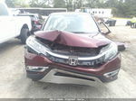 2015 Honda Cr-v Ex Бордовый vin: 5J6RM4H52FL061225