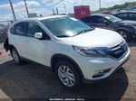 2015 Honda Cr-v Ex White vin: 5J6RM4H52FL113856