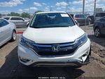 2015 Honda Cr-v Ex White vin: 5J6RM4H52FL113856