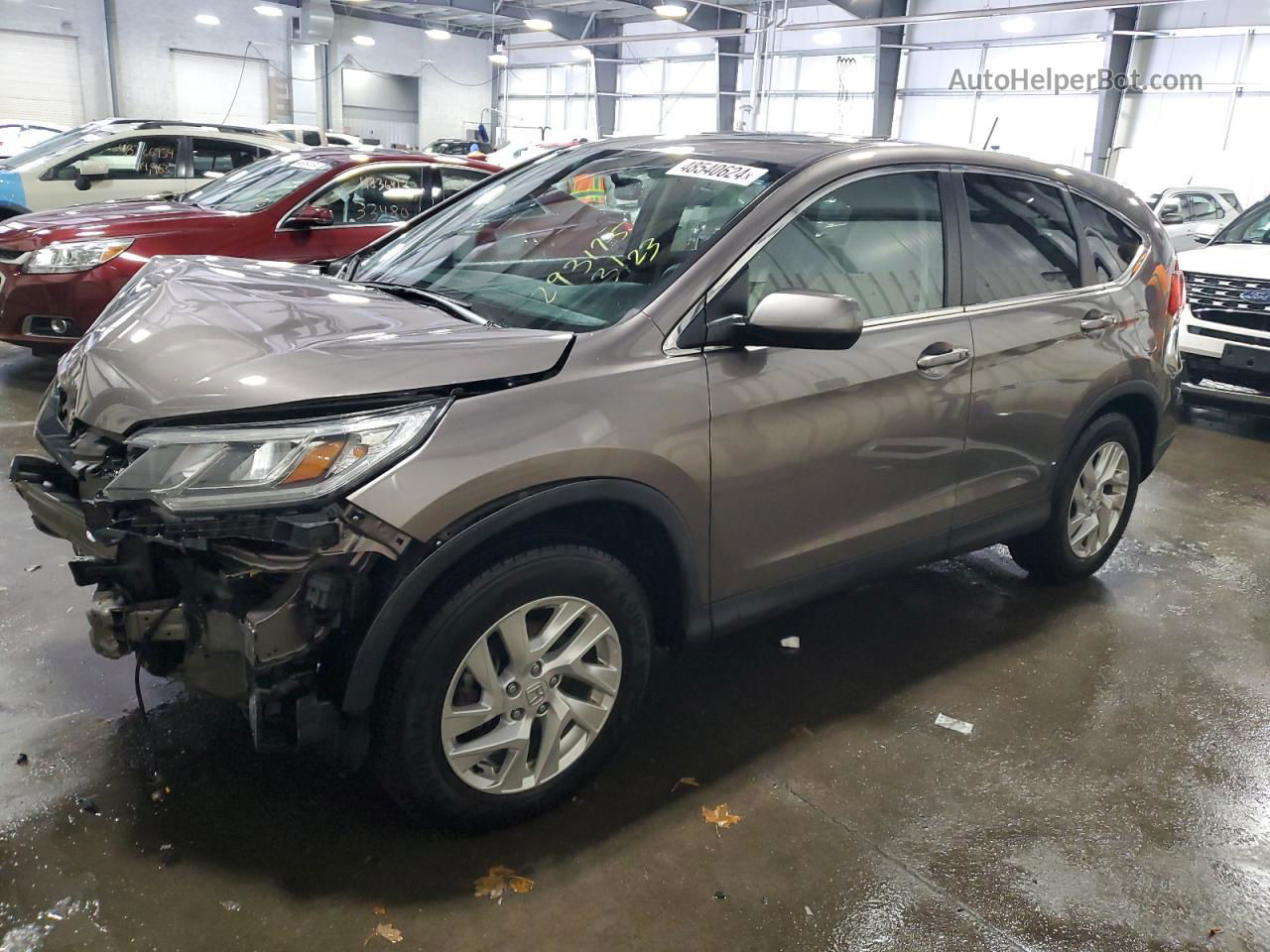 2016 Honda Cr-v Ex Gray vin: 5J6RM4H52GL116709