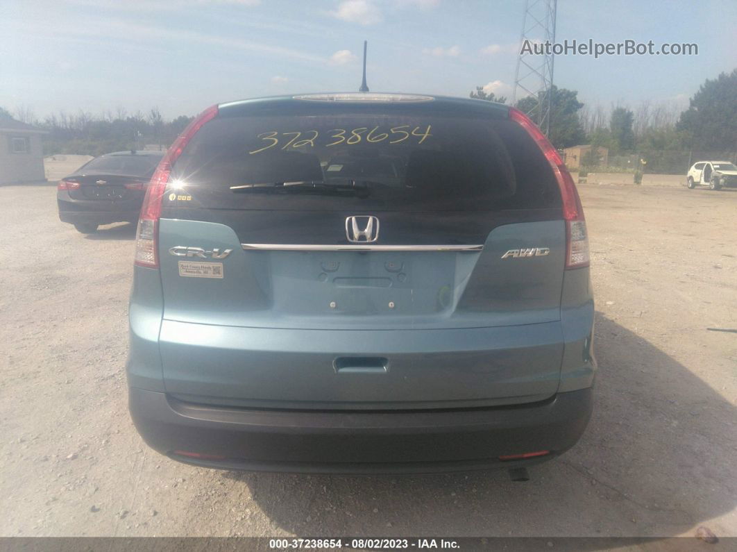 2013 Honda Cr-v Ex Blue vin: 5J6RM4H53DL008921