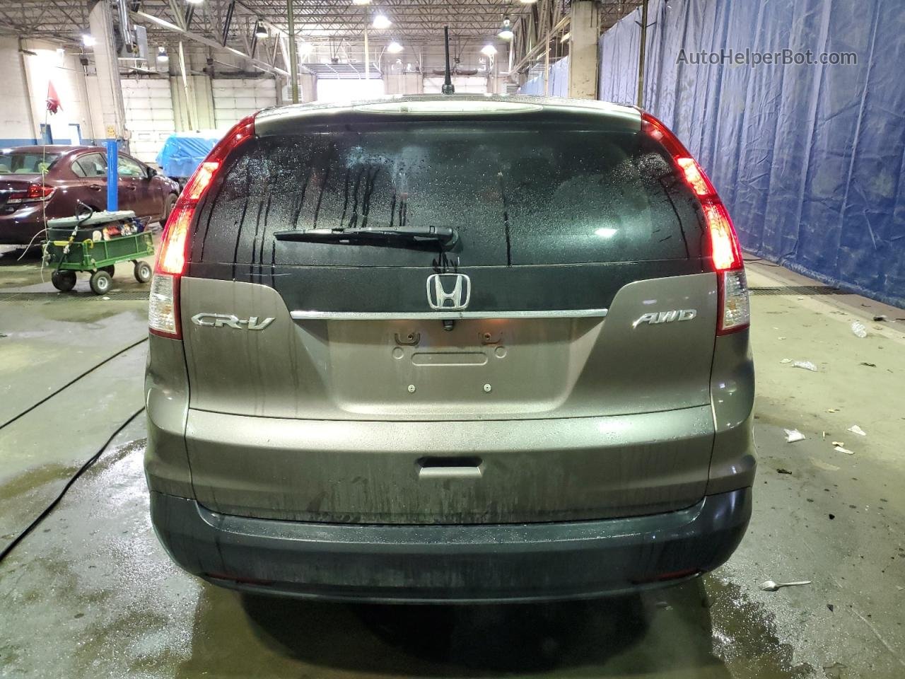 2013 Honda Cr-v Ex Tan vin: 5J6RM4H53DL029431