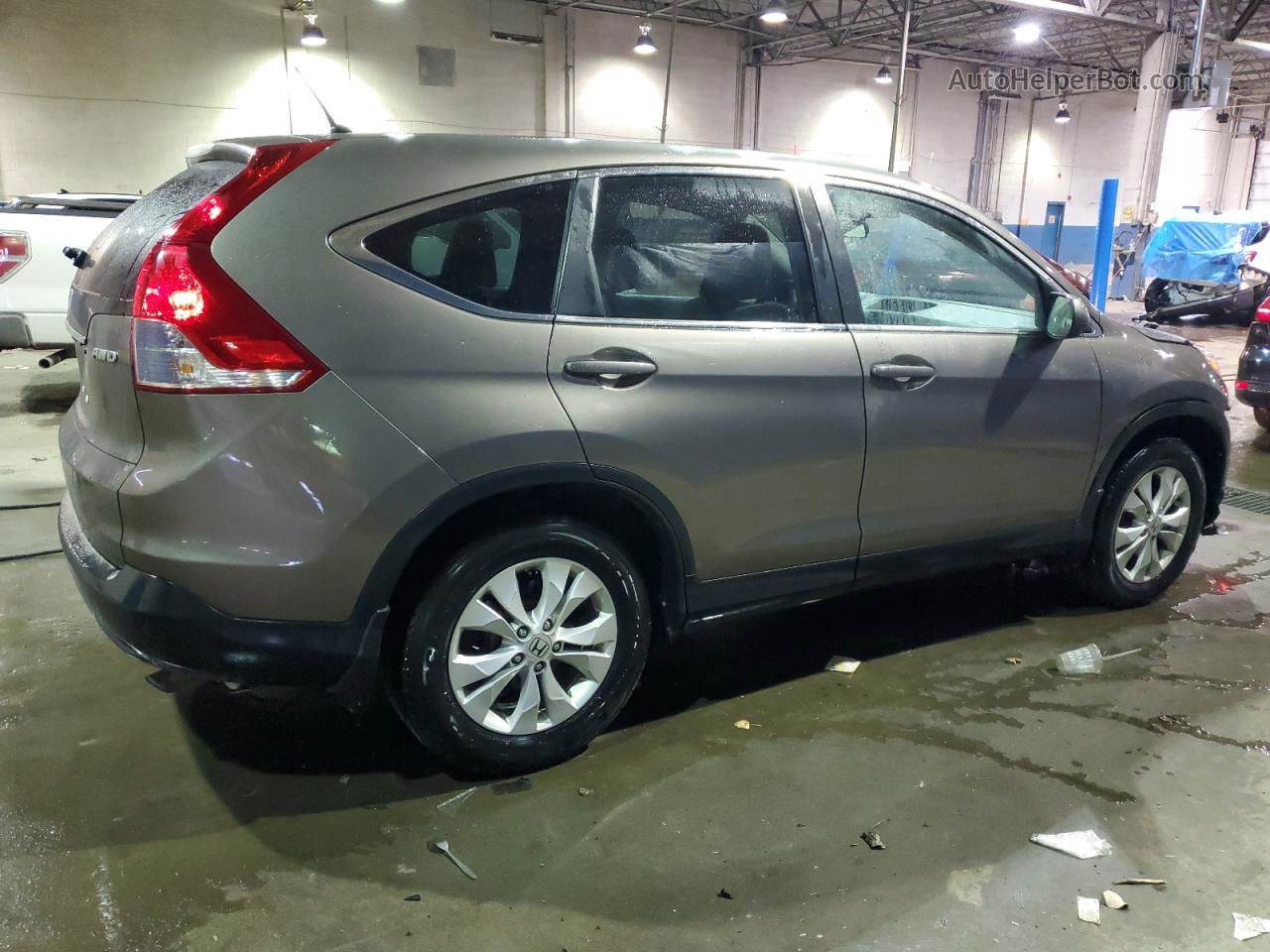 2013 Honda Cr-v Ex Tan vin: 5J6RM4H53DL029431