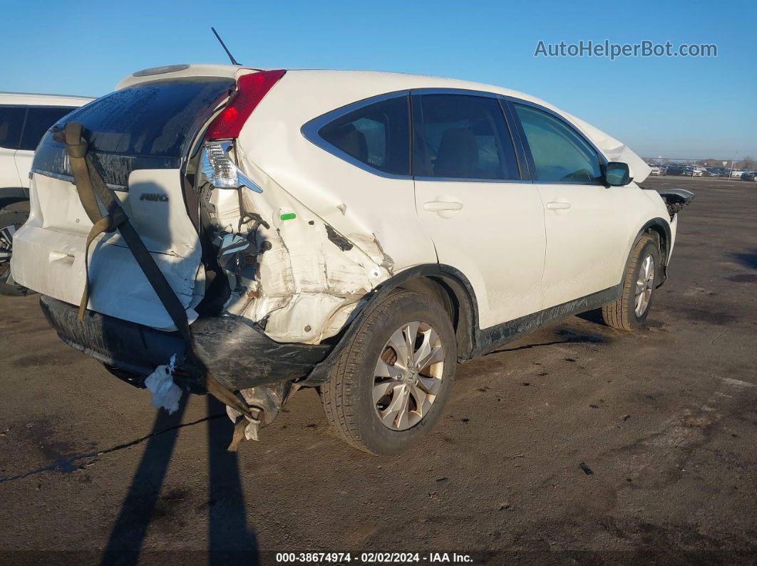 2013 Honda Cr-v Ex Белый vin: 5J6RM4H53DL049212