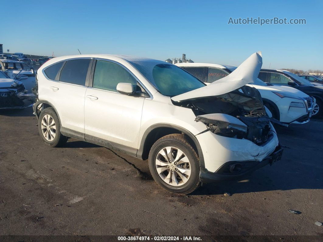 2013 Honda Cr-v Ex Белый vin: 5J6RM4H53DL049212