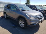 2015 Honda Cr-v Ex Gray vin: 5J6RM4H53FL105961