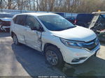 2016 Honda Cr-v Ex White vin: 5J6RM4H53GL066855