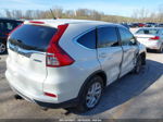 2016 Honda Cr-v Ex White vin: 5J6RM4H53GL066855