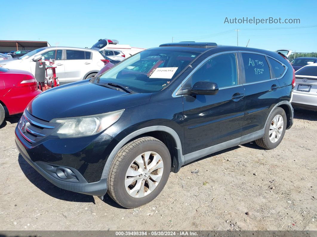 2012 Honda Cr-v Ex Black vin: 5J6RM4H54CL021028