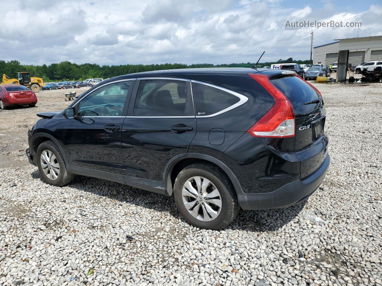 2012 Honda Cr-v Ex Black vin: 5J6RM4H54CL077308