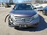 2013 Honda Cr-v Ex Gray vin: 5J6RM4H54DL056606