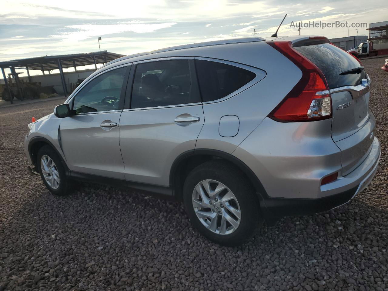 2015 Honda Cr-v Ex Серебряный vin: 5J6RM4H54FL032843