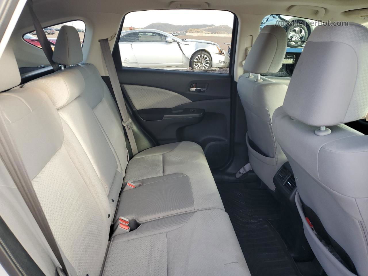 2015 Honda Cr-v Ex Серебряный vin: 5J6RM4H54FL032843