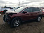 2015 Honda Cr-v Ex Красный vin: 5J6RM4H54FL092072