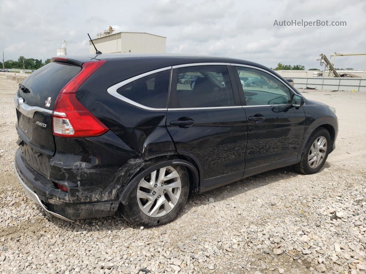 2016 Honda Cr-v Ex Black vin: 5J6RM4H54GL055301