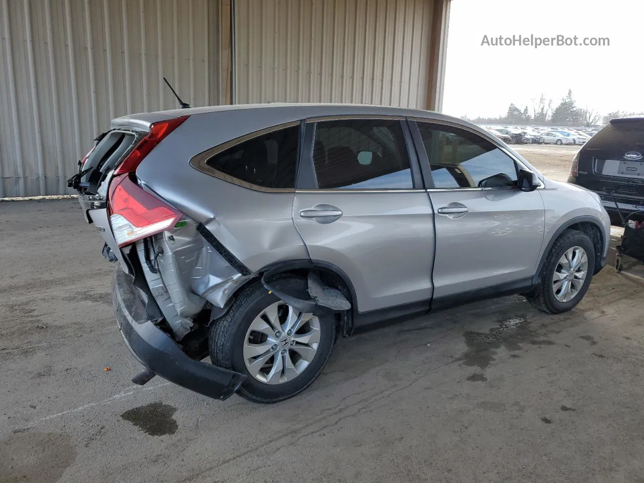 2012 Honda Cr-v Ex Silver vin: 5J6RM4H55CL010314