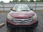 2012 Honda Cr-v Ex Maroon vin: 5J6RM4H55CL014007