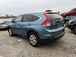 2013 Honda Cr-v Ex Turquoise vin: 5J6RM4H55DL024070