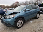 2013 Honda Cr-v Ex Turquoise vin: 5J6RM4H55DL024070