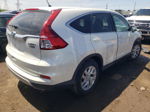 2015 Honda Cr-v Ex White vin: 5J6RM4H55FL105864