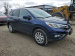 2016 Honda Cr-v Ex Синий vin: 5J6RM4H55GL026275