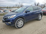 2016 Honda Cr-v Ex Blue vin: 5J6RM4H55GL026275