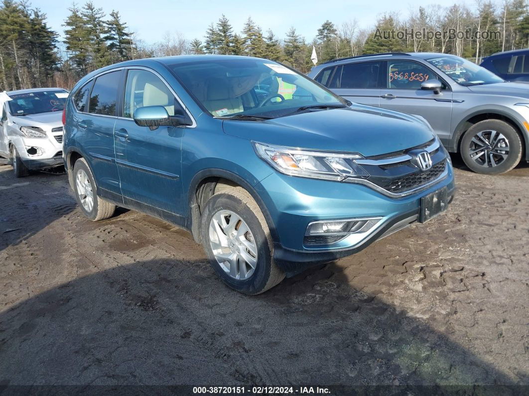 2016 Honda Cr-v Ex Синий vin: 5J6RM4H55GL085259