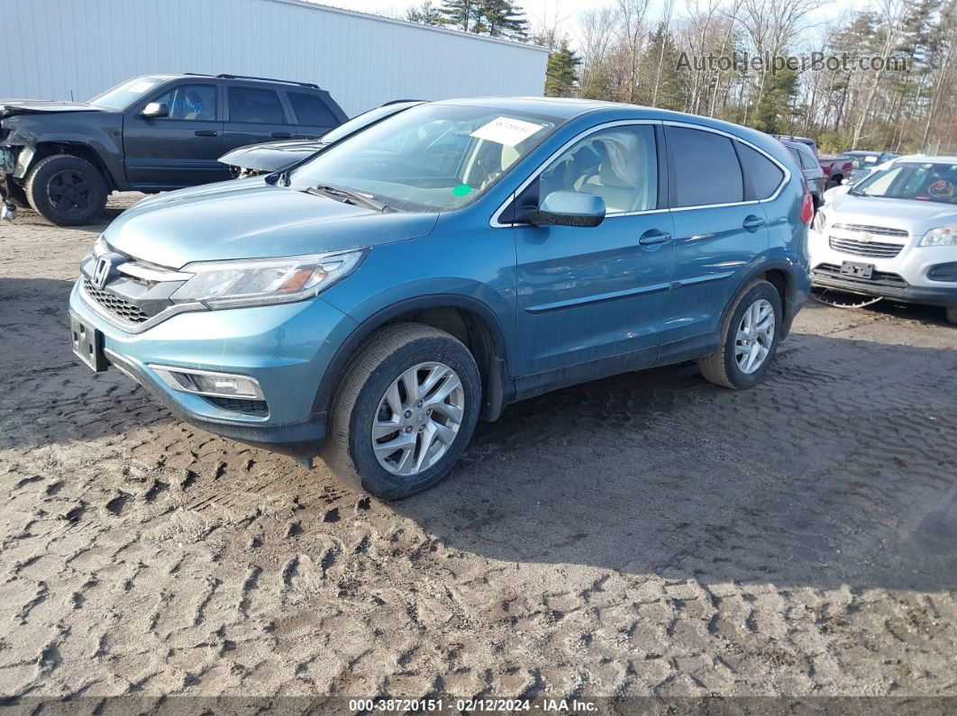 2016 Honda Cr-v Ex Синий vin: 5J6RM4H55GL085259