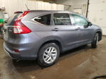 2016 Honda Cr-v Ex Gray vin: 5J6RM4H56GL094732