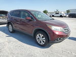 2012 Honda Cr-v Ex Темно-бордовый vin: 5J6RM4H57CL048756