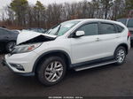 2015 Honda Cr-v Ex White vin: 5J6RM4H57FL002879