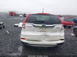 2015 Honda Cr-v Ex White vin: 5J6RM4H57FL076917