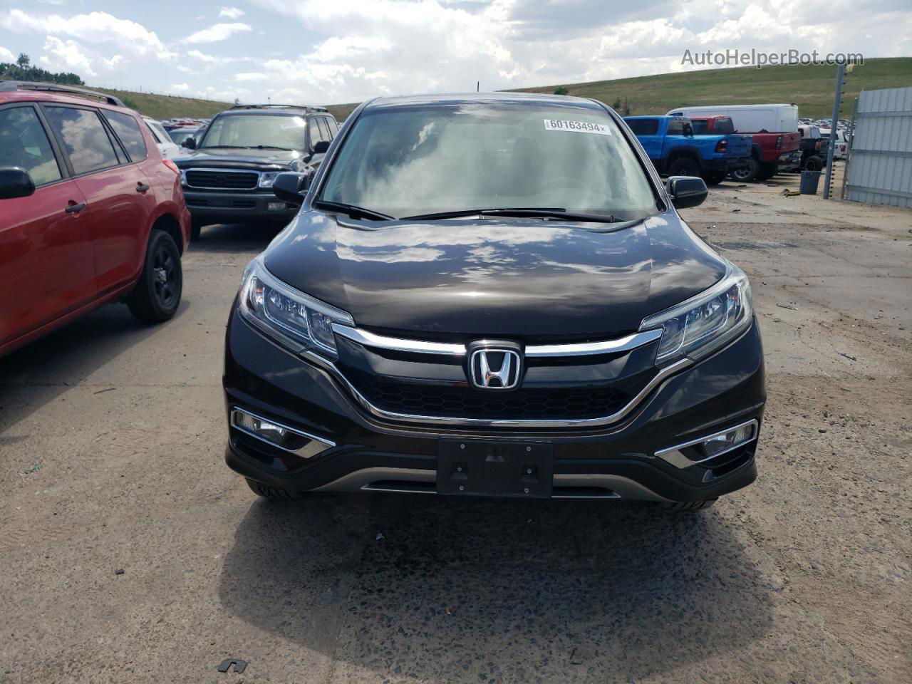 2016 Honda Cr-v Ex Gray vin: 5J6RM4H57GL005640