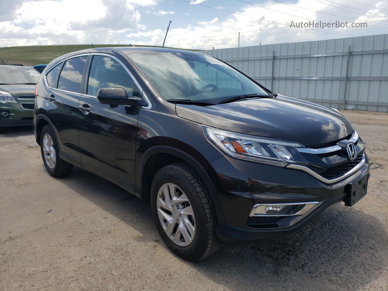 2016 Honda Cr-v Ex Gray vin: 5J6RM4H57GL005640