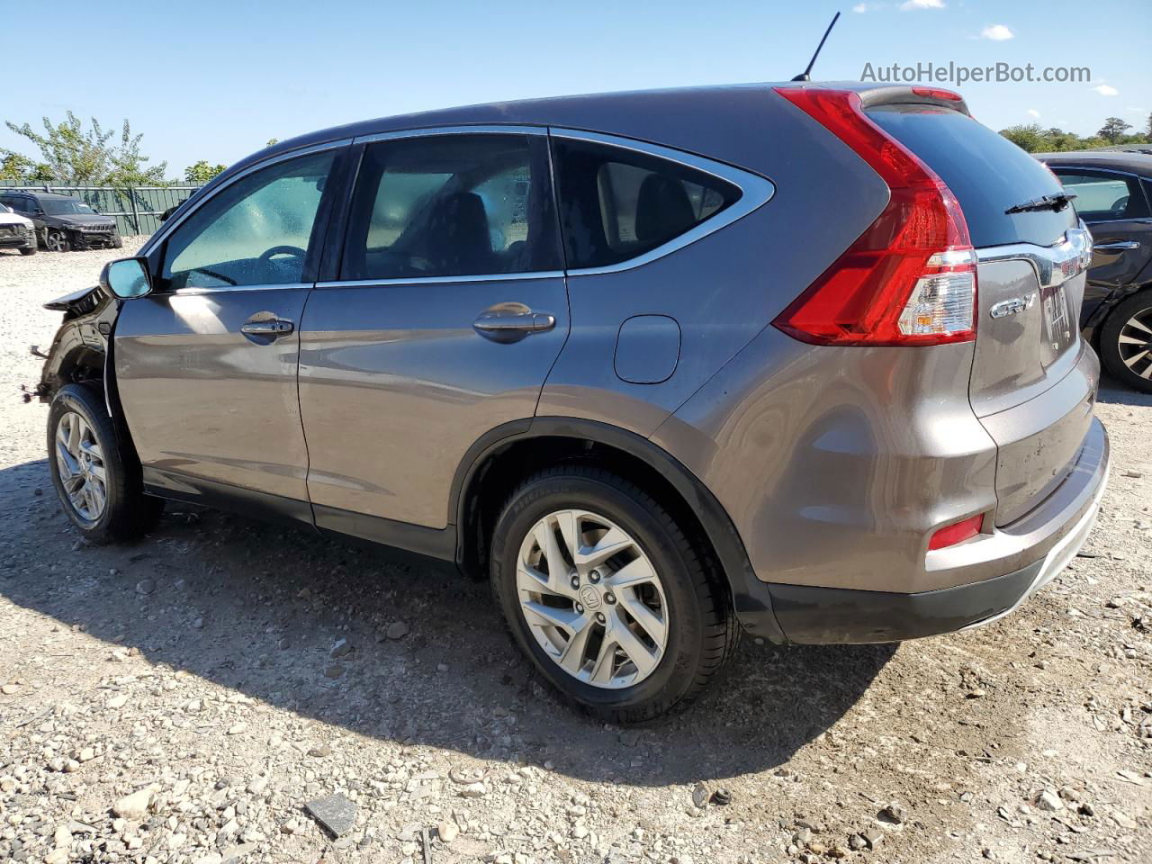 2016 Honda Cr-v Ex Gray vin: 5J6RM4H57GL064123