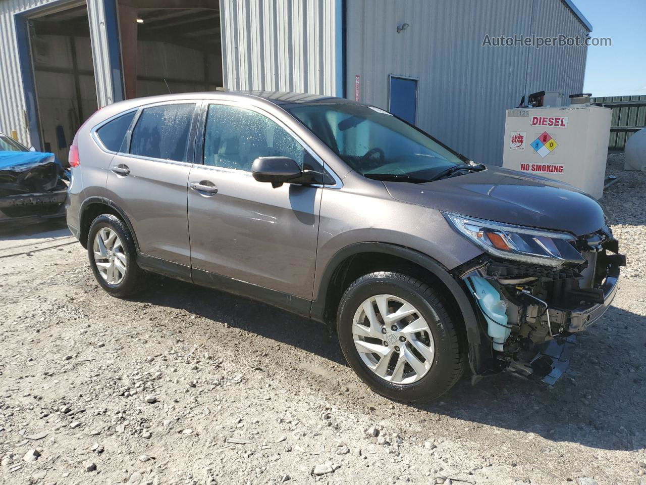 2016 Honda Cr-v Ex Серый vin: 5J6RM4H57GL064123