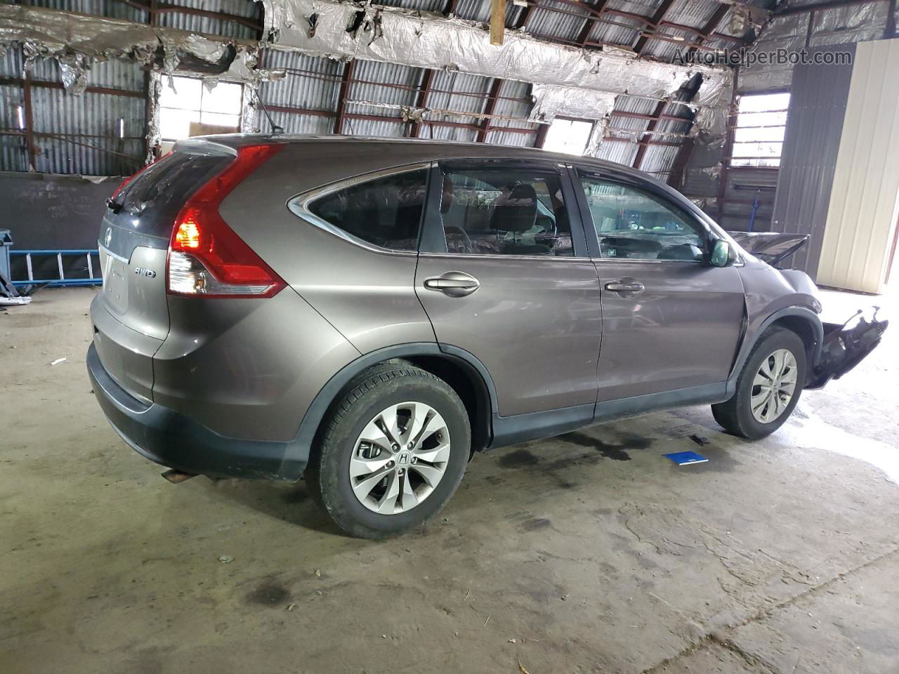 2012 Honda Cr-v Ex Brown vin: 5J6RM4H58CL033005