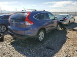 2012 Honda Cr-v Ex Blue vin: 5J6RM4H58CL052654