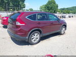 2012 Honda Cr-v Ex Red vin: 5J6RM4H58CL071351