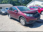 2012 Honda Cr-v Ex Red vin: 5J6RM4H58CL071351