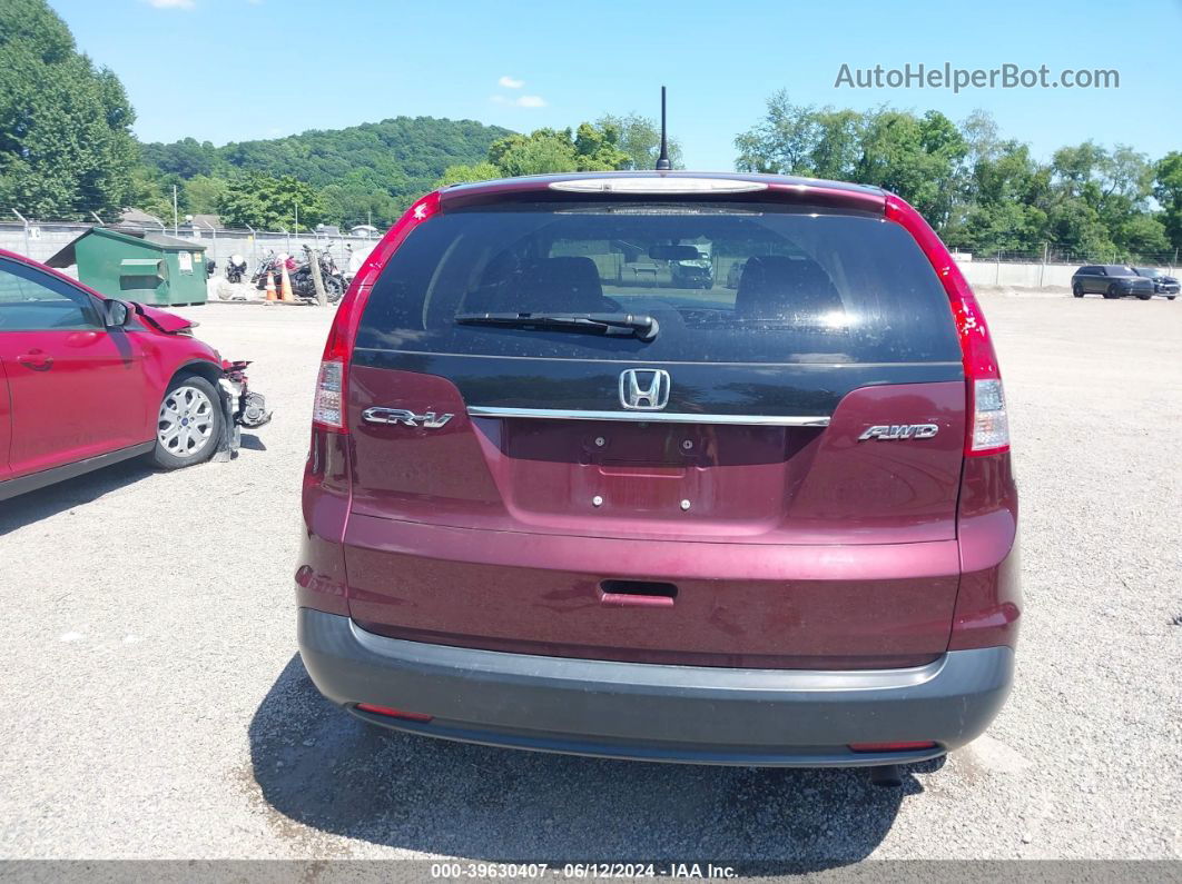 2012 Honda Cr-v Ex Red vin: 5J6RM4H58CL071351