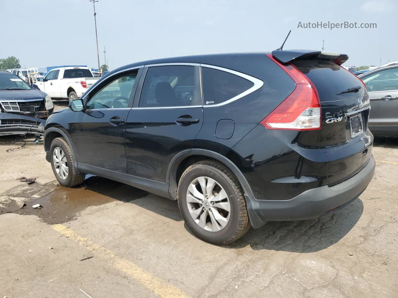 2012 Honda Cr-v Ex Black vin: 5J6RM4H58CL079627