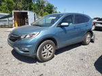 2015 Honda Cr-v Ex Синий vin: 5J6RM4H58FL014667