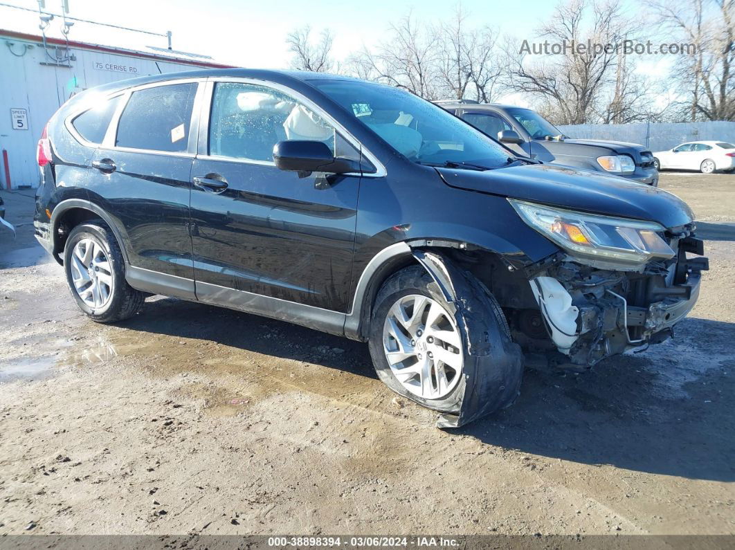 2016 Honda Cr-v Ex Black vin: 5J6RM4H58GL091315