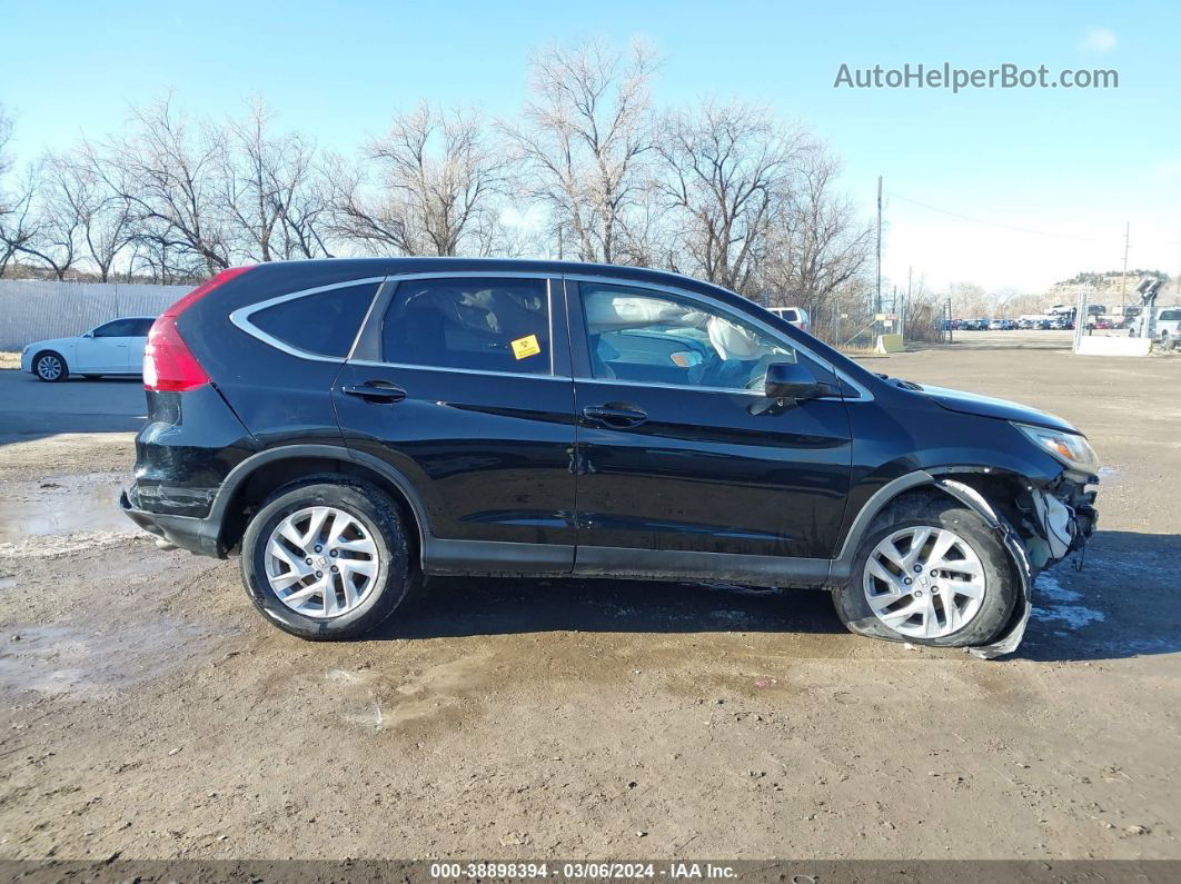 2016 Honda Cr-v Ex Black vin: 5J6RM4H58GL091315