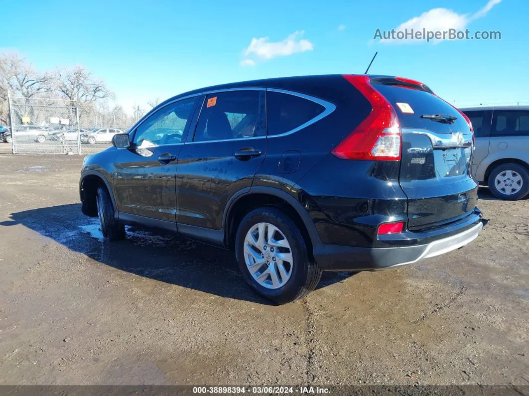 2016 Honda Cr-v Ex Black vin: 5J6RM4H58GL091315