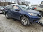 2016 Honda Cr-v Ex Blue vin: 5J6RM4H58GL099284